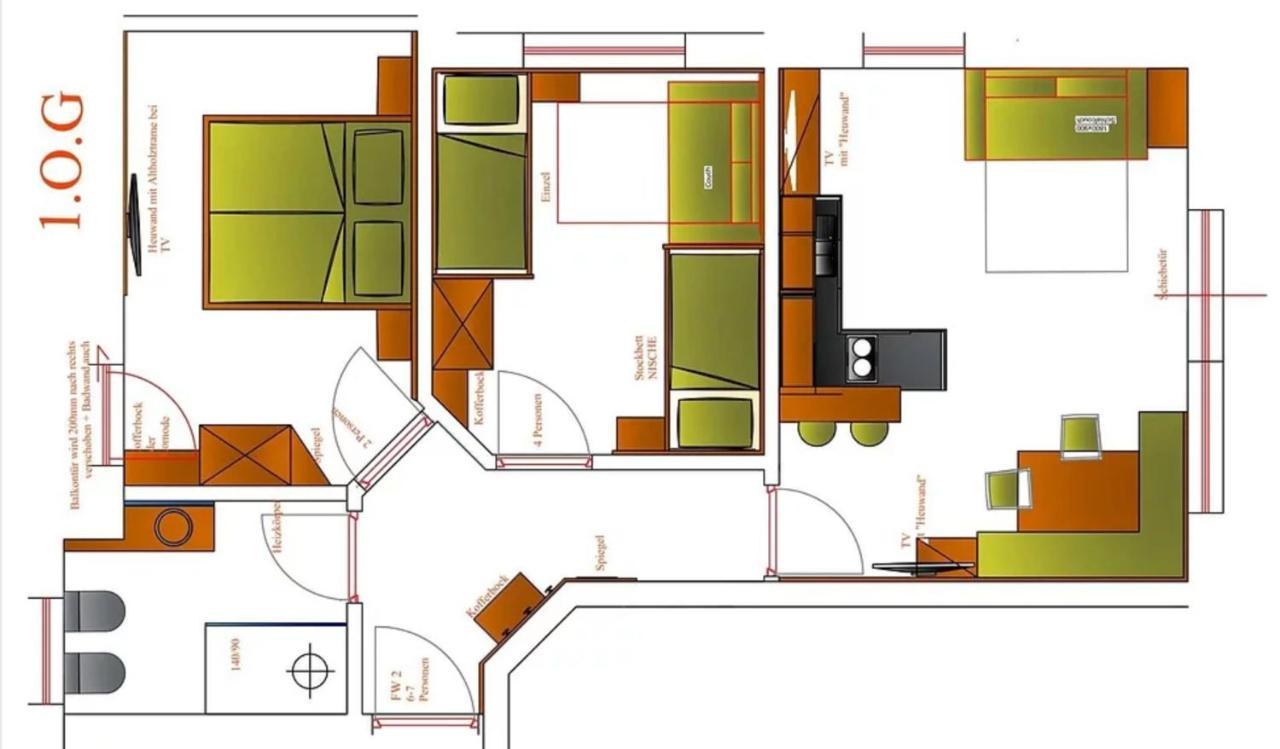 Haughof Apartement Laerchenweide Verano エクステリア 写真